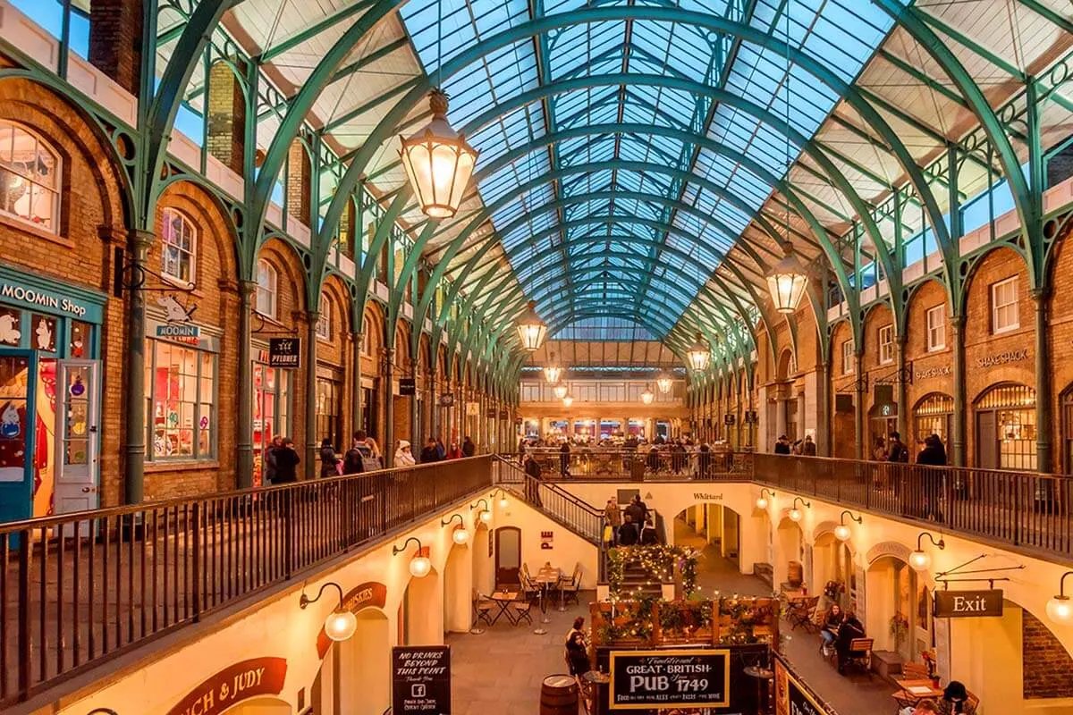 Covent Garden Market interior