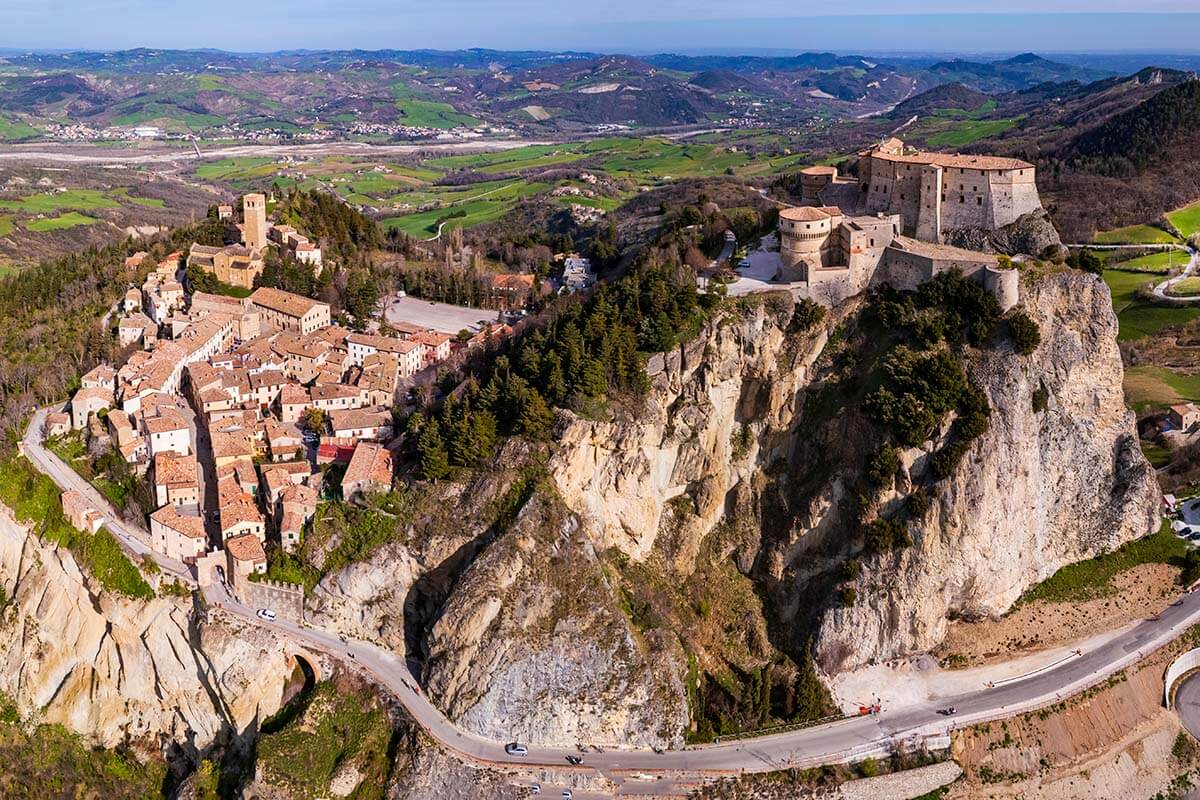 San Leo Fortress - best places to visit near Rimini Italy