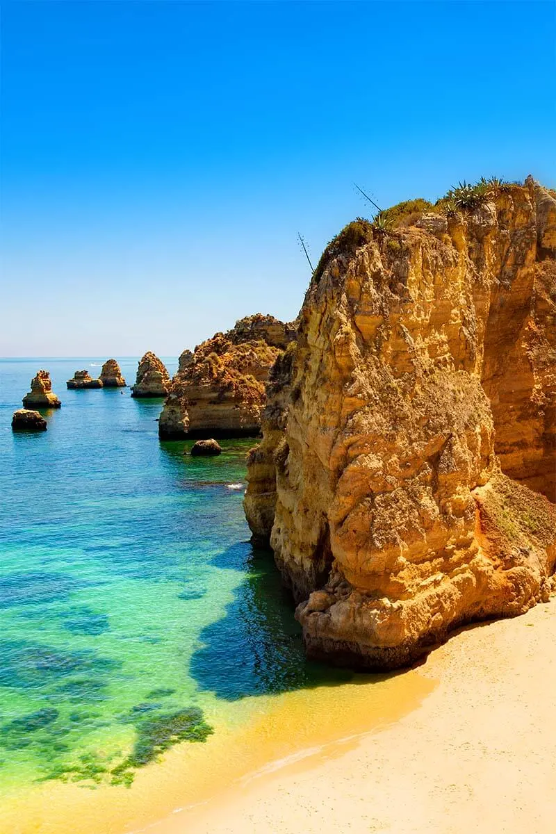 Dona Ana Beach in Algarve Portugal