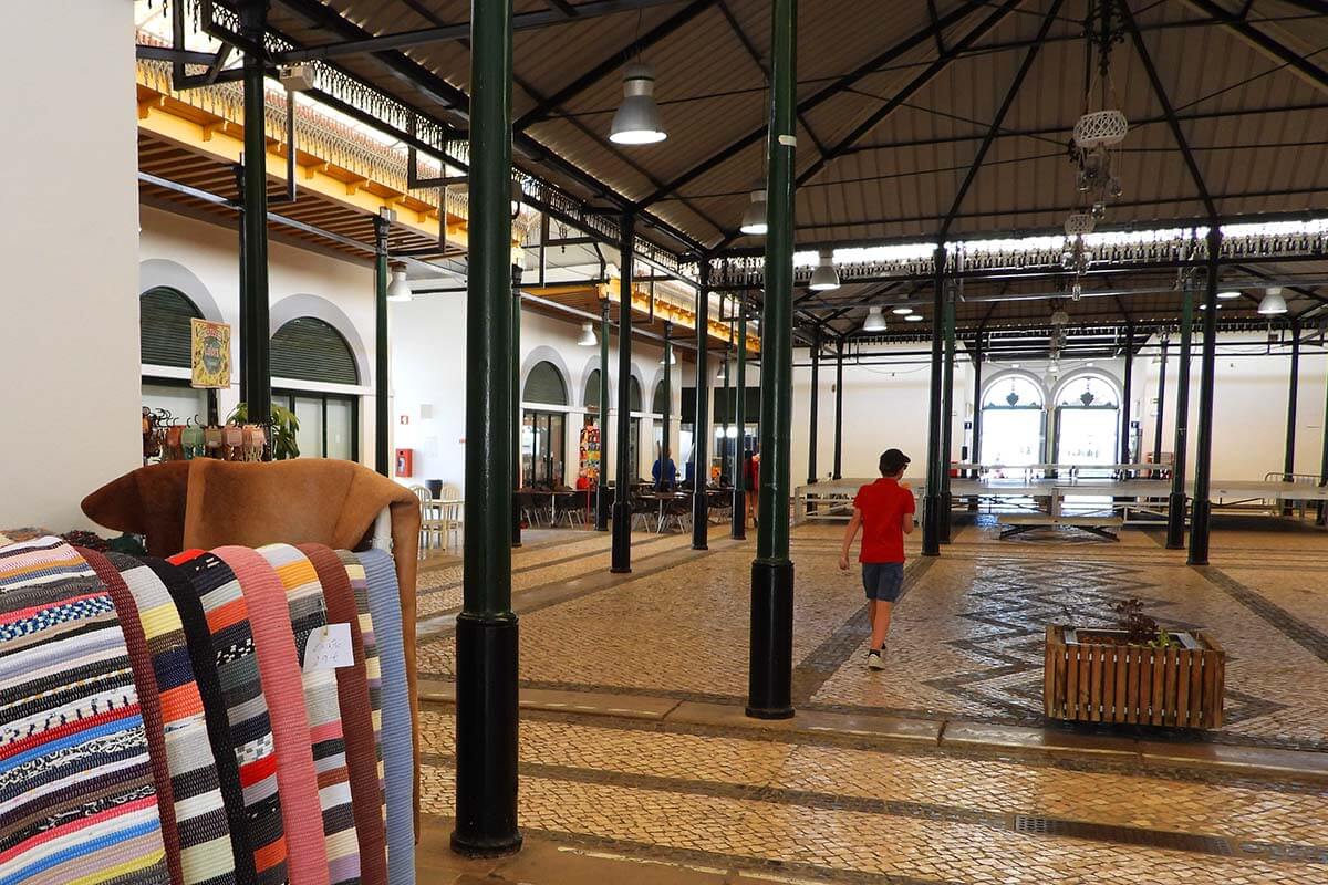 Mercado da Ribeira - old market in Tavira Portugal