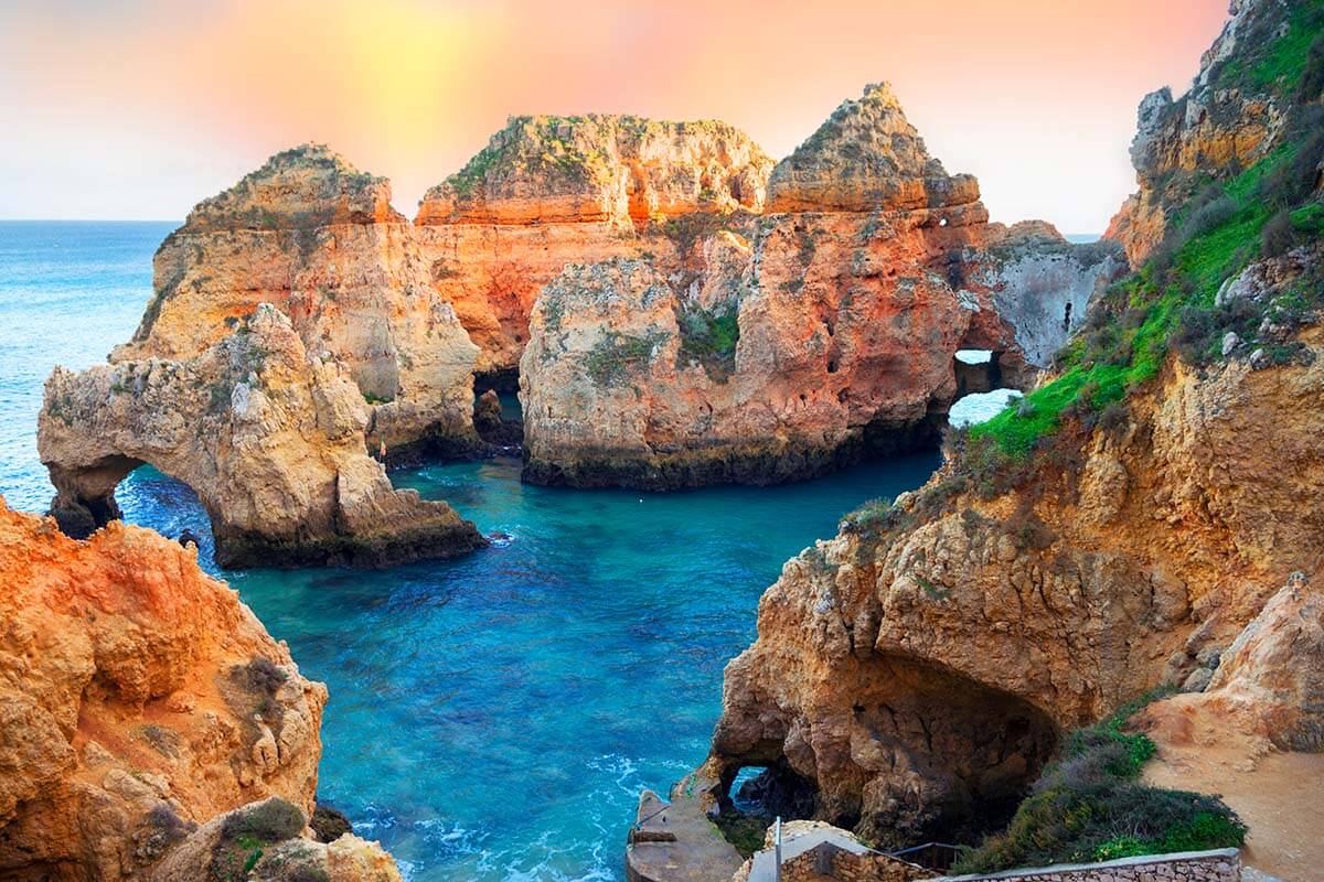 Ponta da Piedade - best places to see in Algarve Portugal