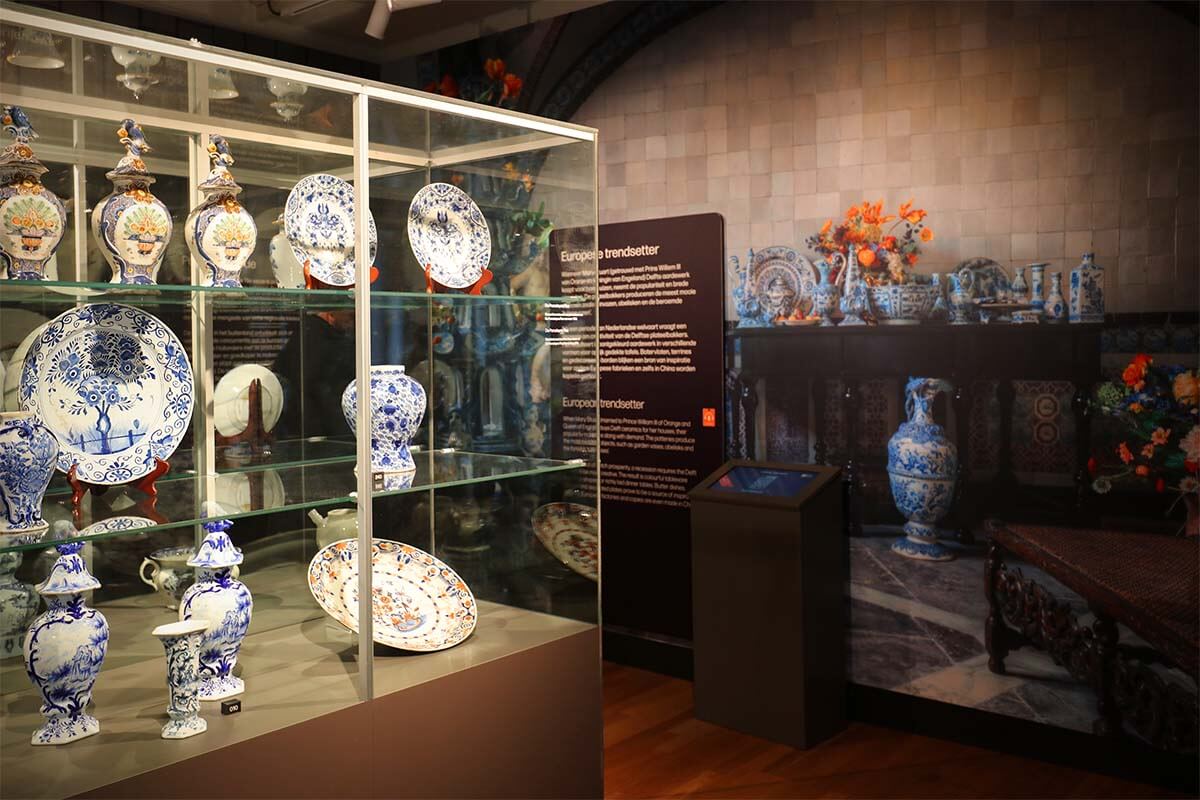 Royal Delft Museum in Delft, Netherlands