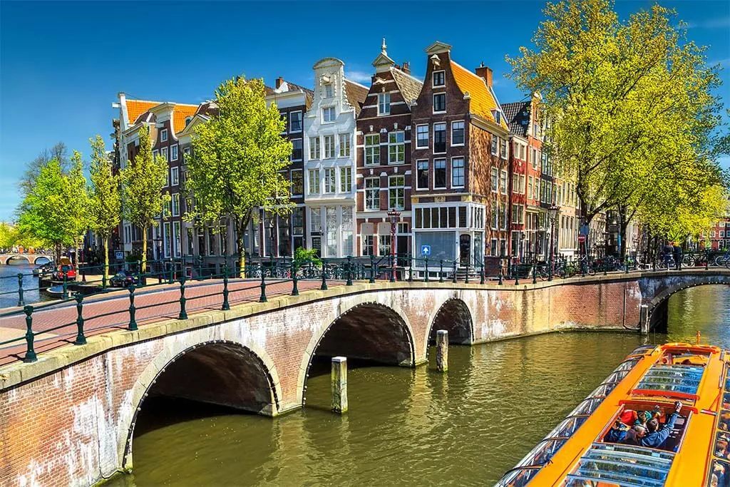 Amsterdam canal houses