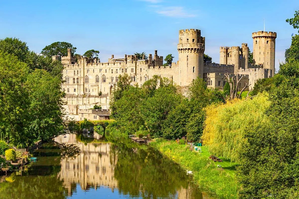 Warwick Castle in the United Kingdom