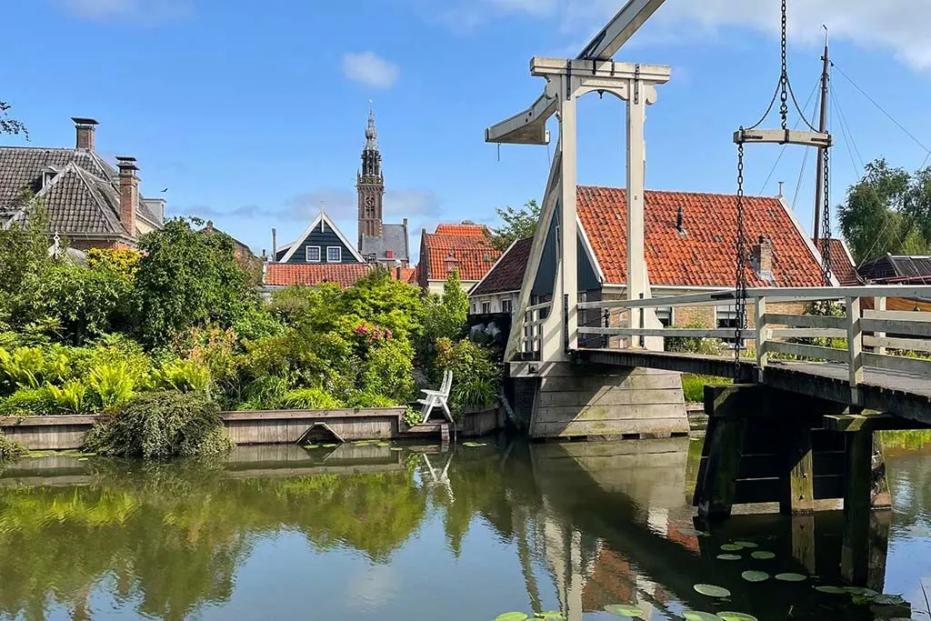 Edam village near Amsterdam in the Netherlands