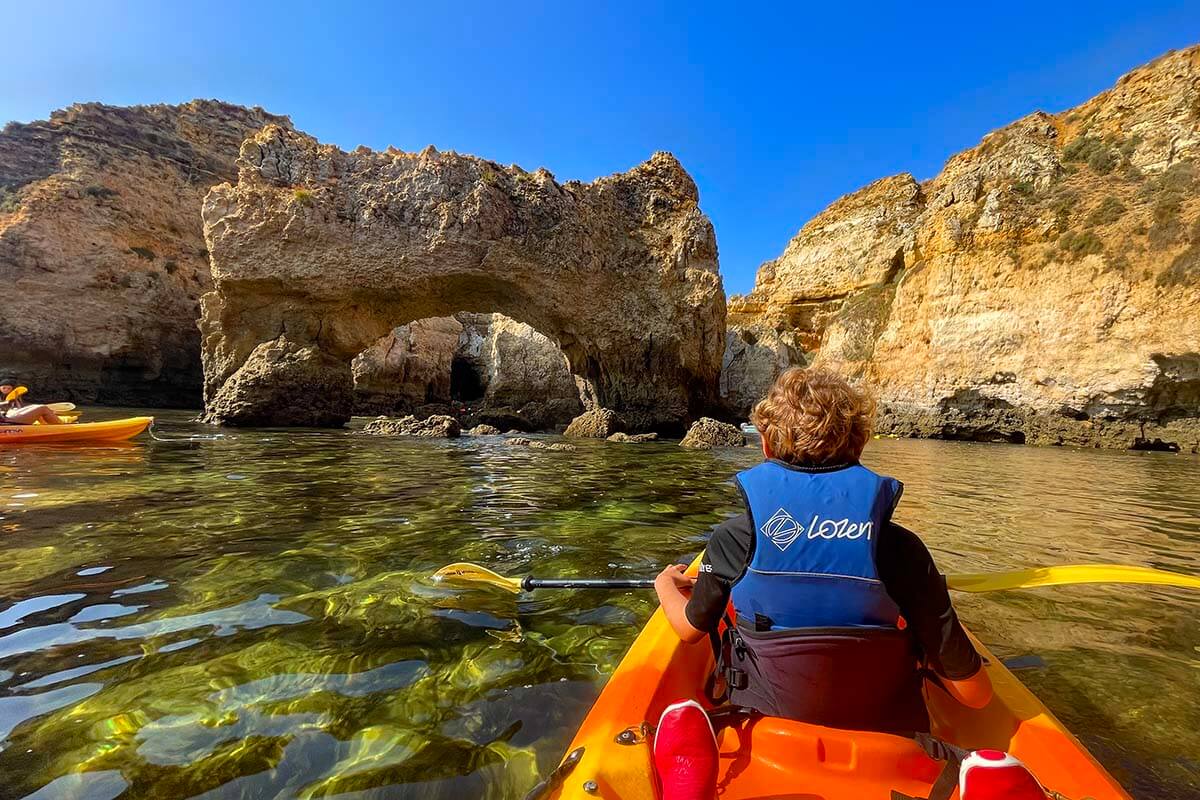 Best things to do at Ponta da Piedade - kayaking