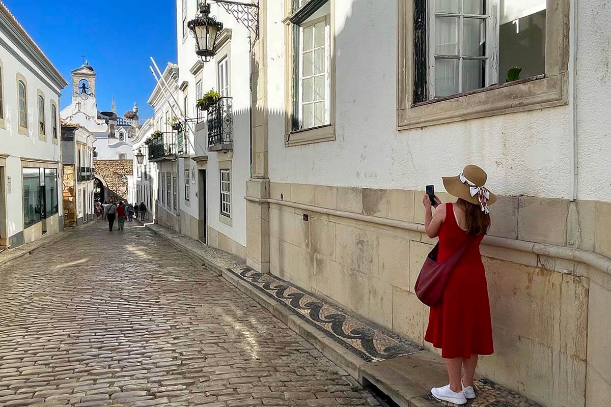 Faro old town street