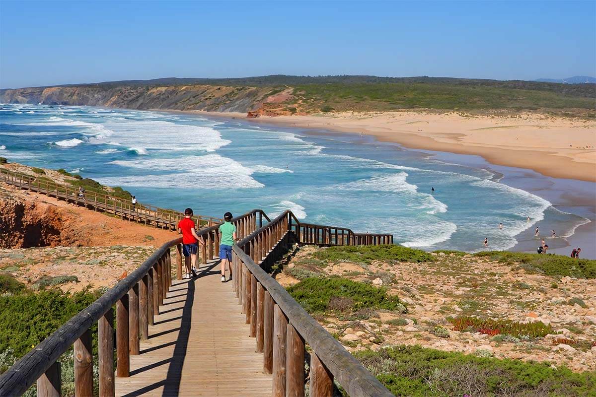 Praia da Bordeira - one of the best places to visit near Sagres (Algarve Portugal)