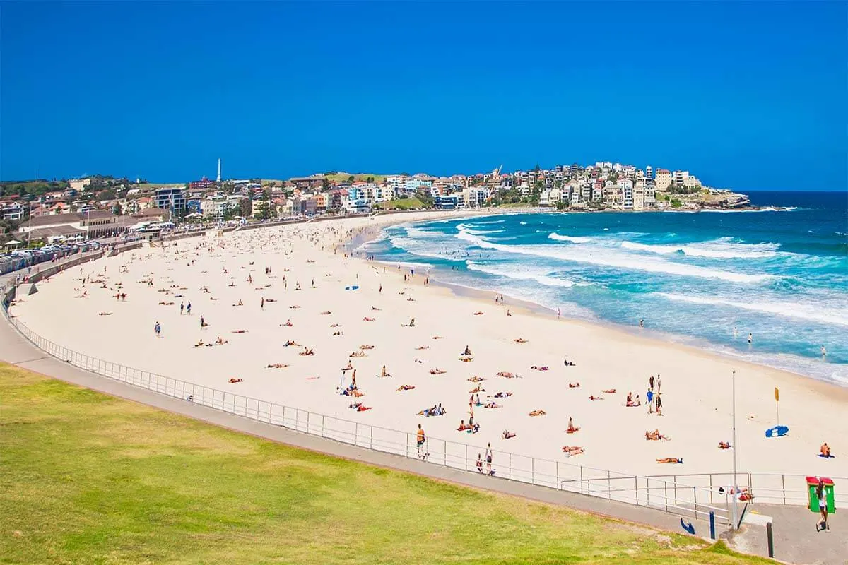 Bondi Beach in Sydney Australia