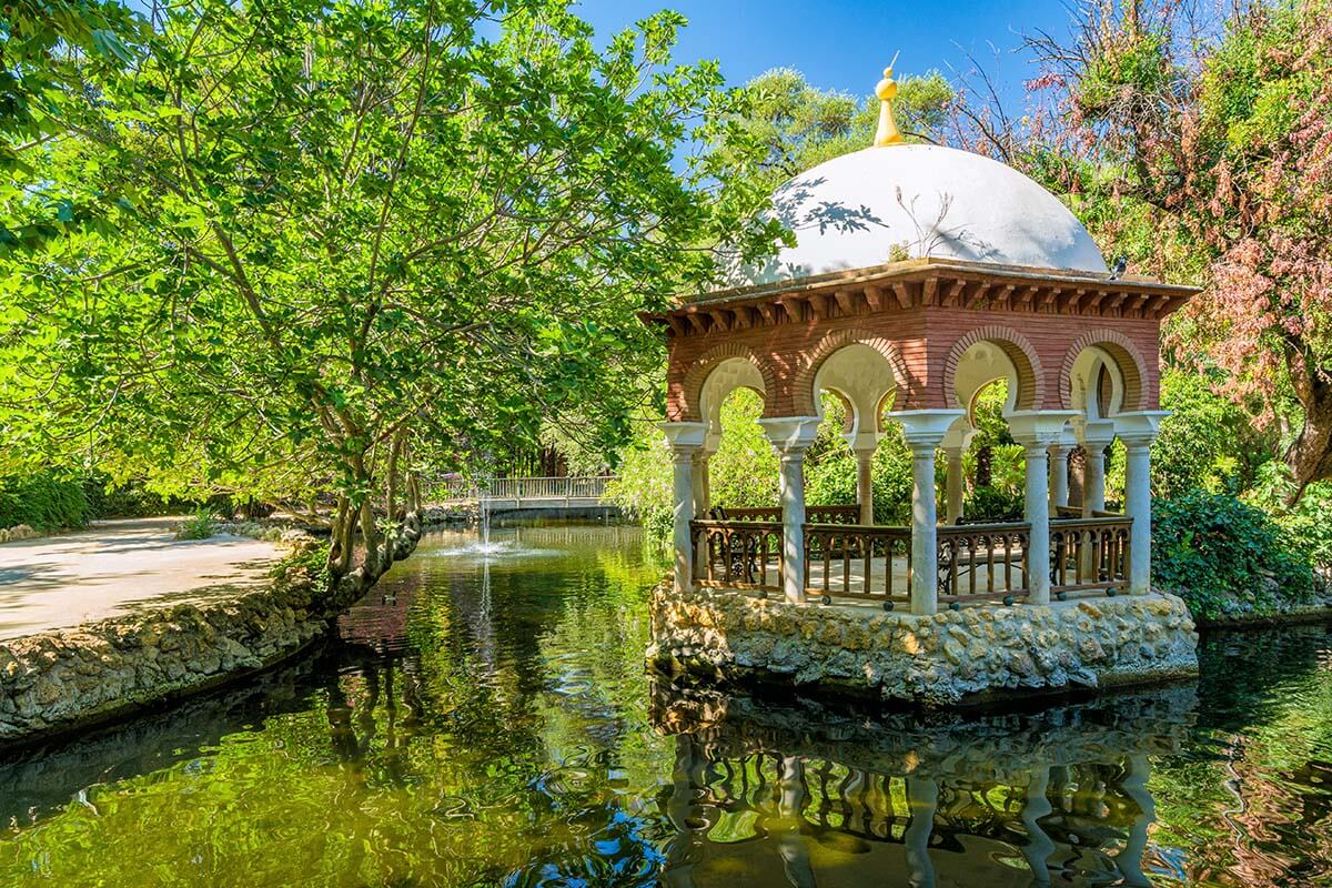 Park Maria Luisa in Seville Spain