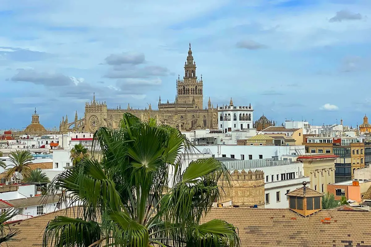 Seville skyline view from the Golden Tower