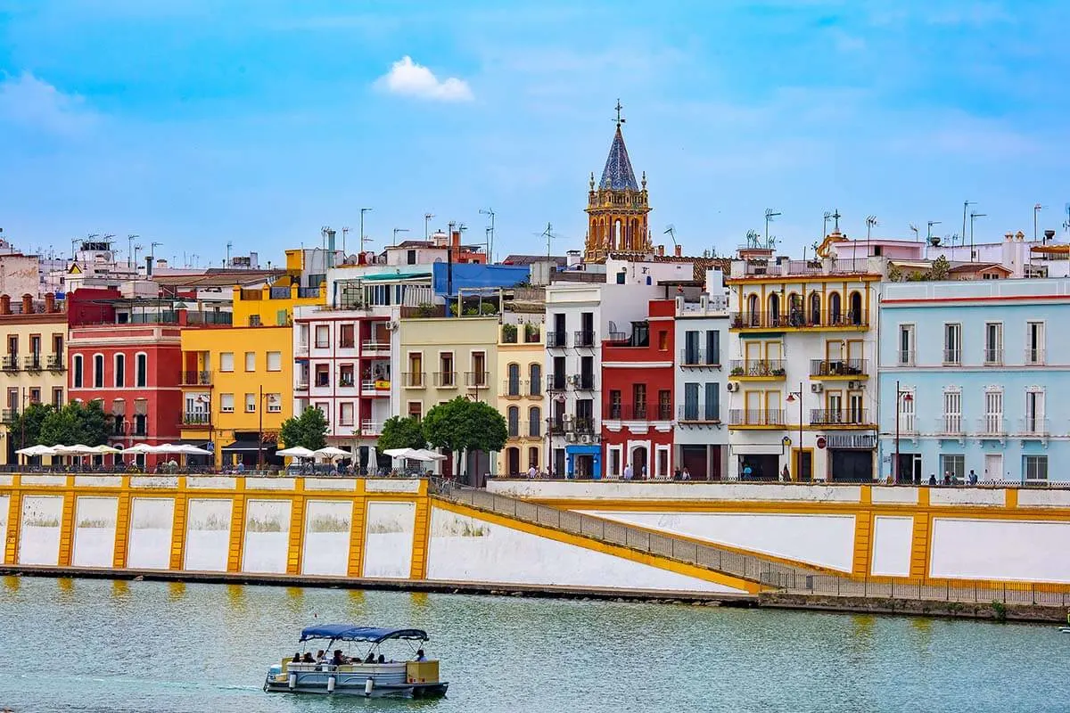 Triana neighborhood in Seville Spain