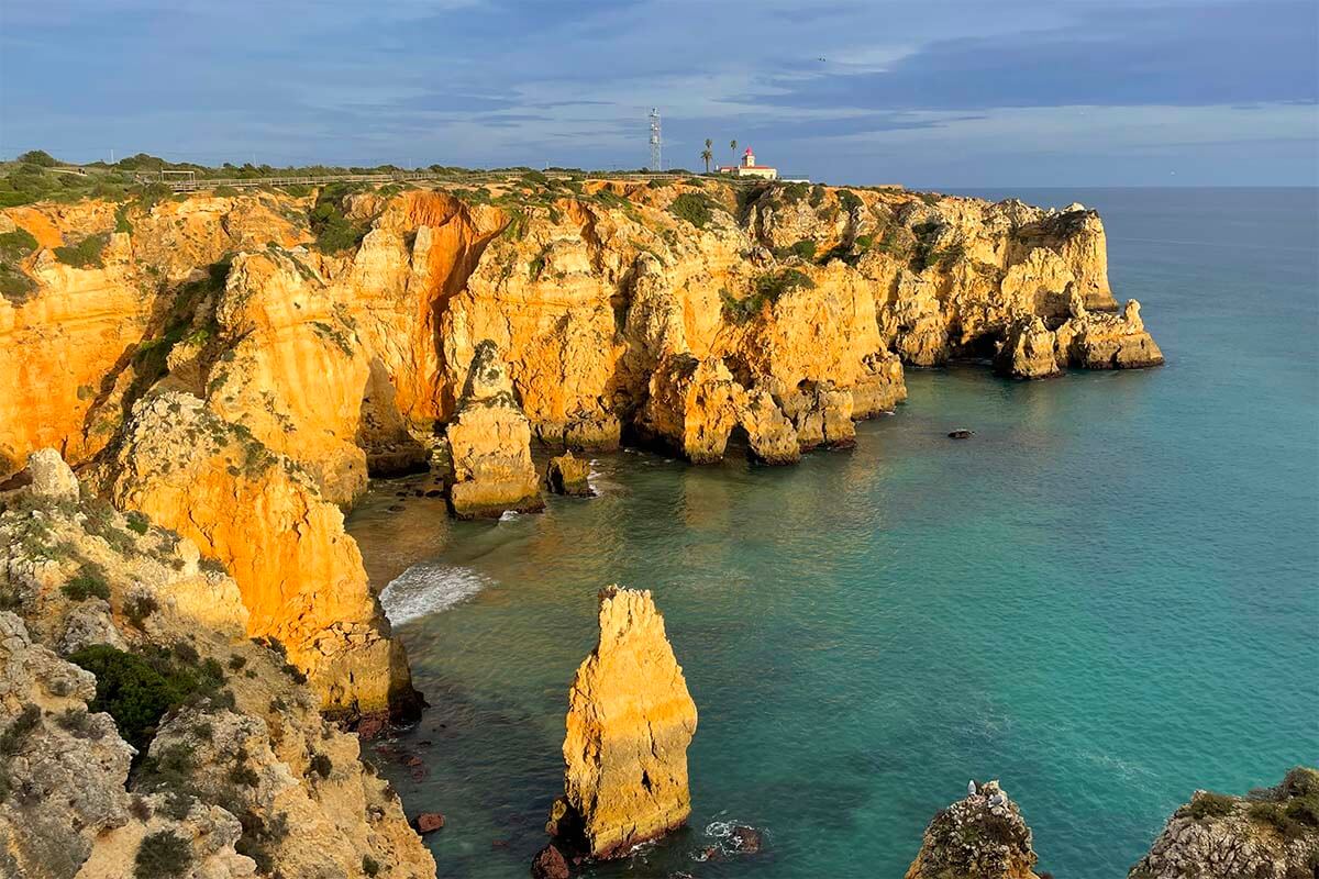 Ponta da Piedade - Algarve itinerary