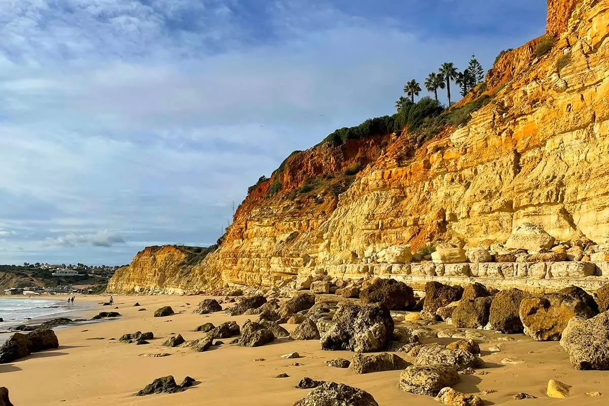 Porto Mos Beach in Lagos Portugal