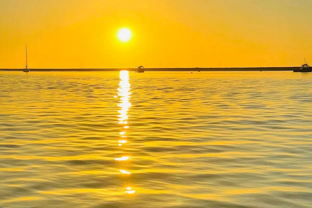 Ria Formosa sunset boat tour from Faro Algarve