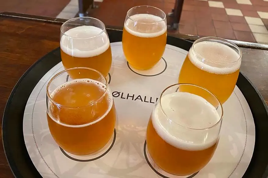 Olhallen beer bar in Tromso Norway