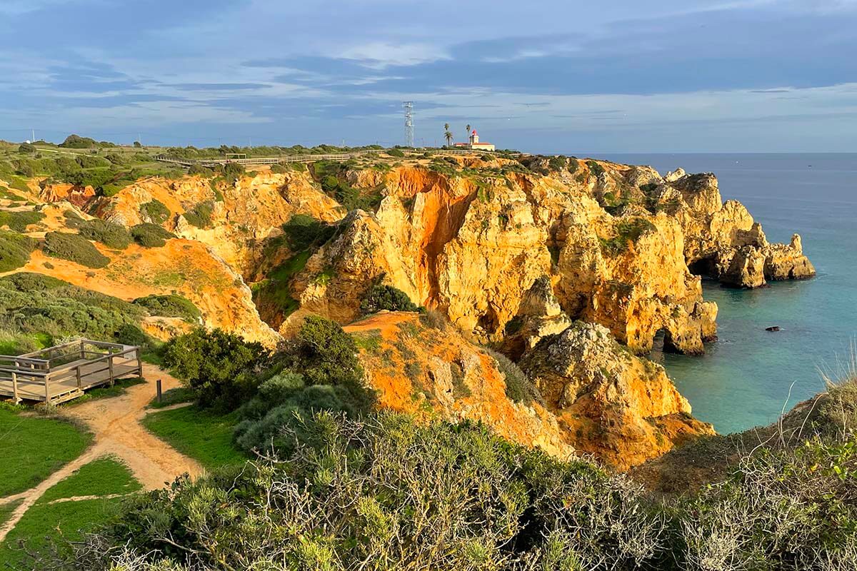 Ponta da Piedade Sunset Spot views