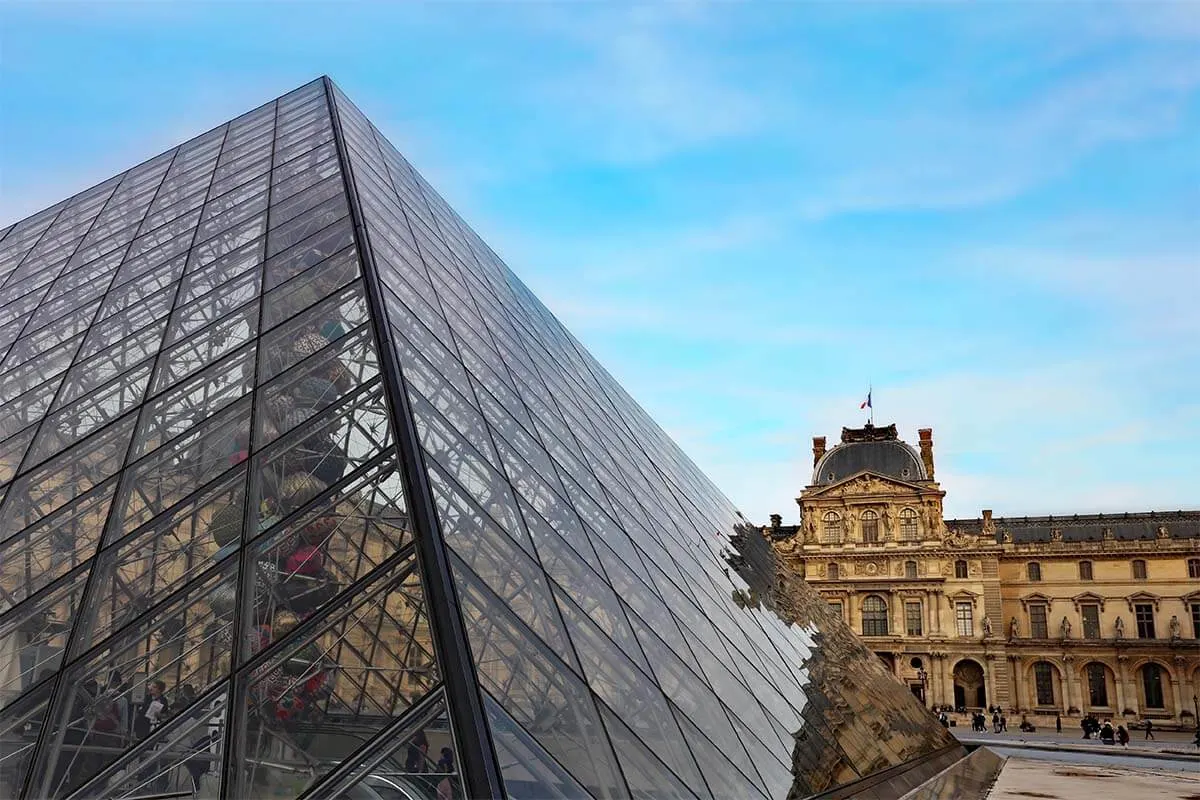 The Louvre Museum in Paris France