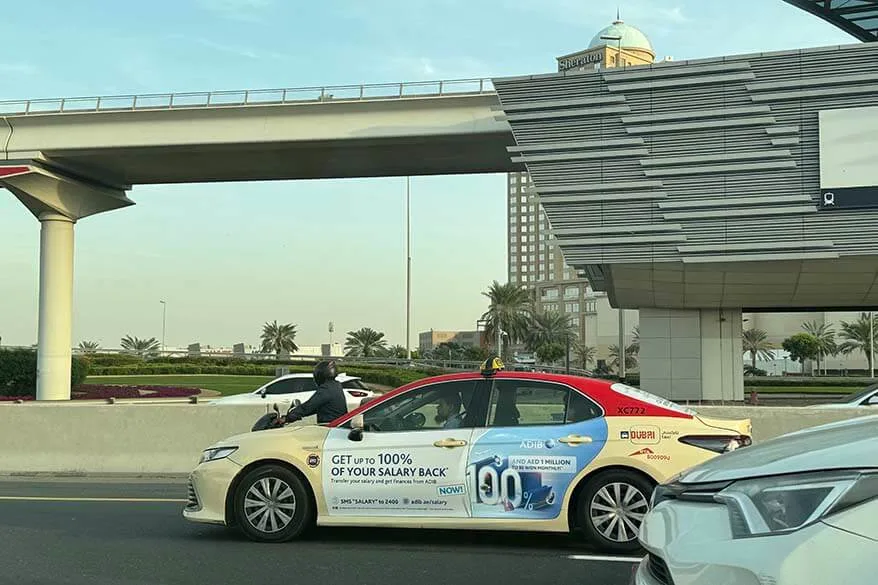 Dubai taxi