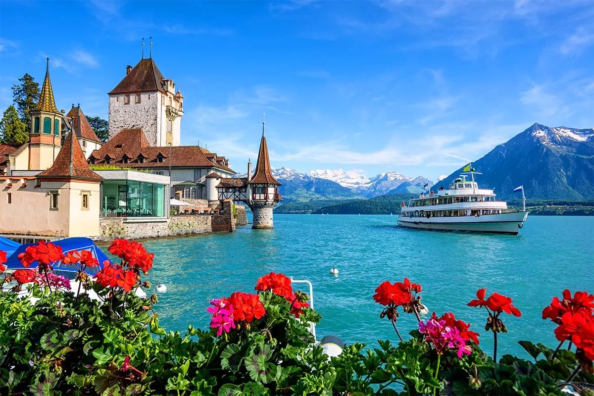 Oberhofen Castle Thunersee Switzerland