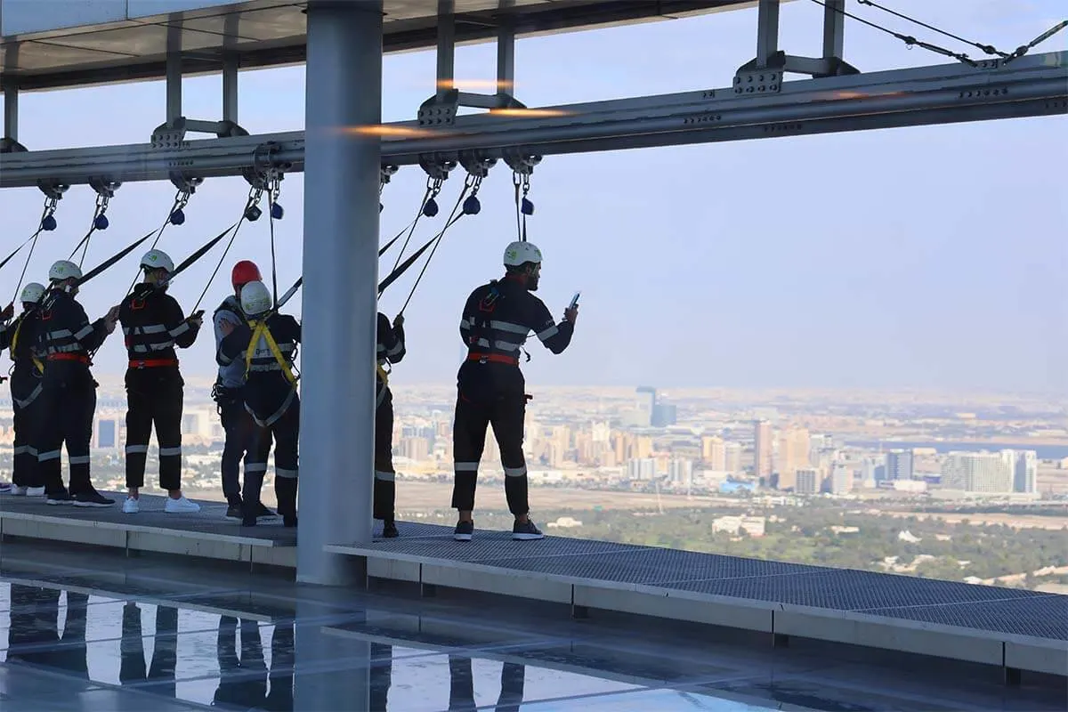 Sky Edge Walk at Sky Views Dubai