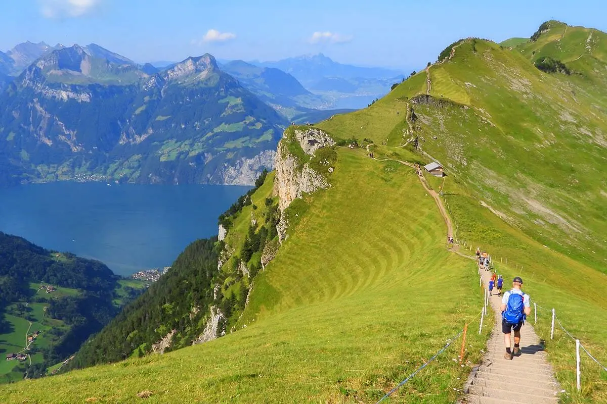 Stoos Ridge Trail - Swiss itinerary