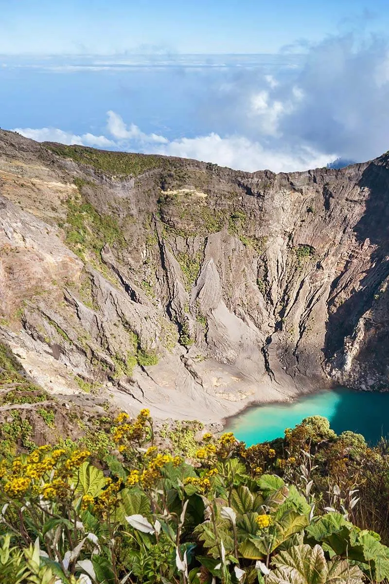 Irazu Volcano in Costa Rica