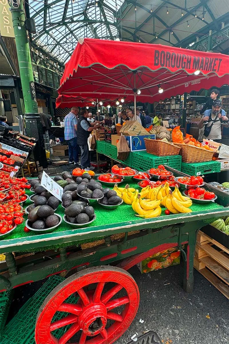 Borough Market - cool spots to visit with teens in London