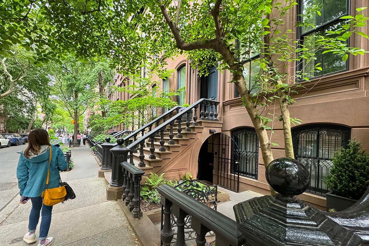 Perry Street, Greenwich Village New York City