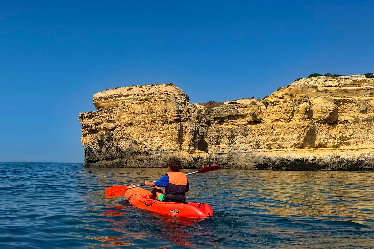 Albufeira kayak tour