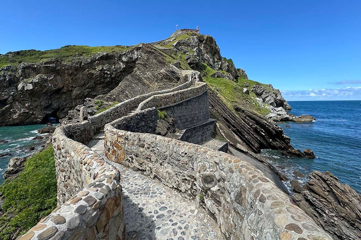 Gaztelugatxe stone bridge