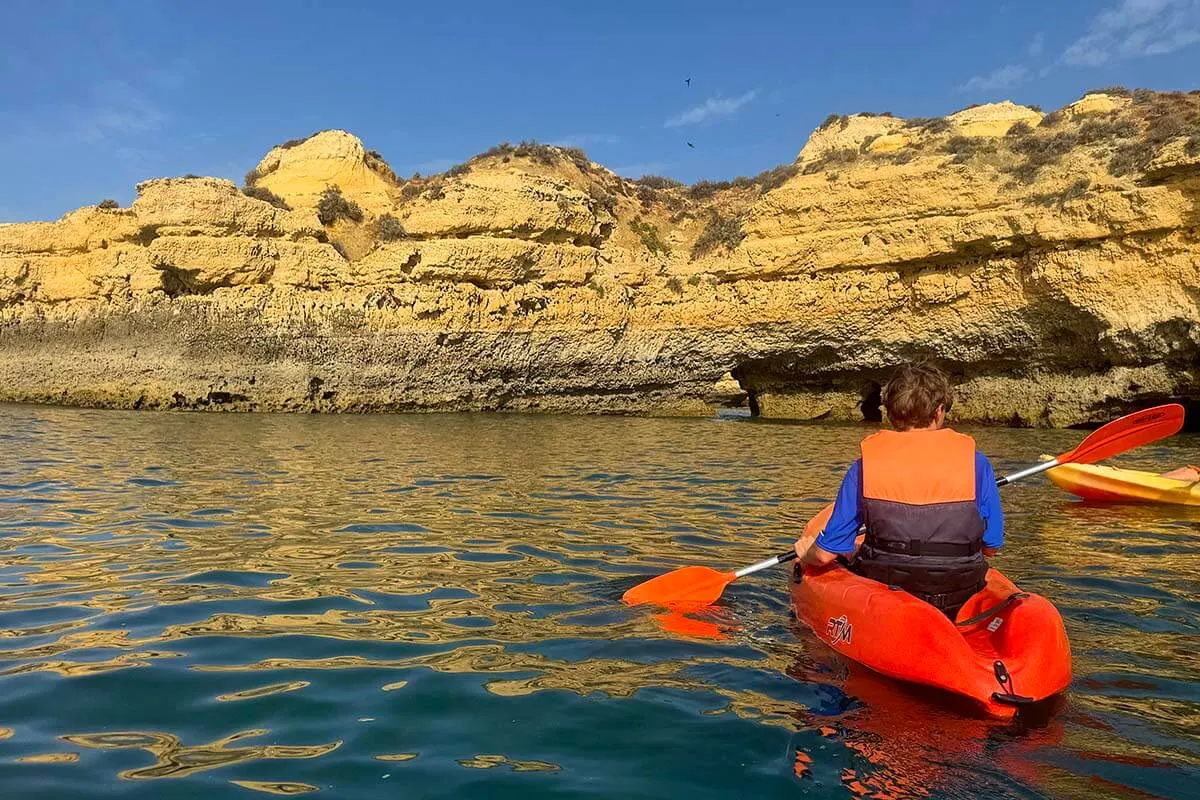 Kayak tour in Albufeira, Portugal