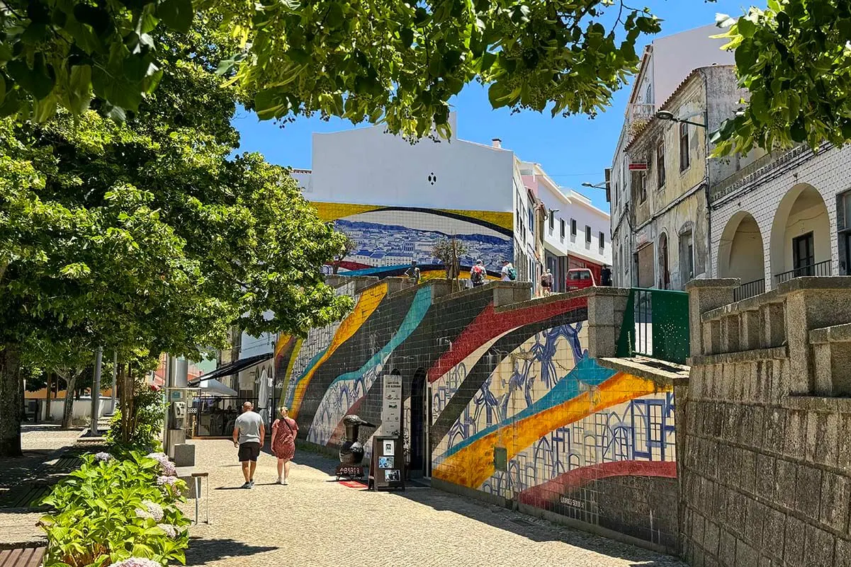 Monchique main square in the old town