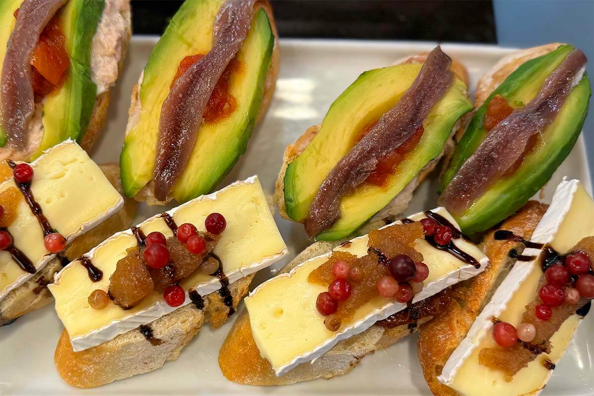 Pintxos in Bilbao