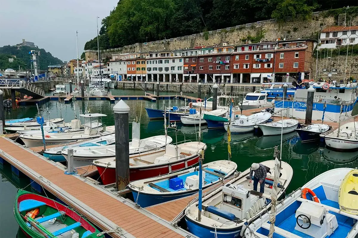 San Sebastian harbor - Basque Country, Spain