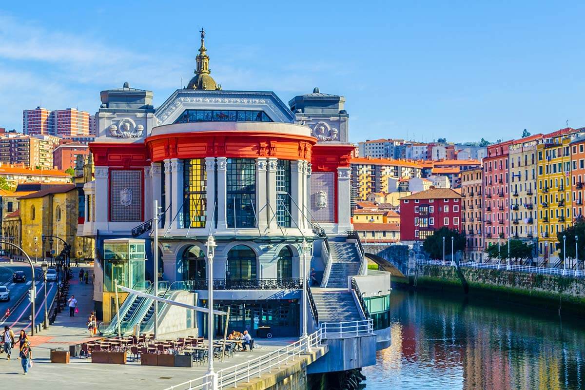 La Ribera Market in Bilbao Spain