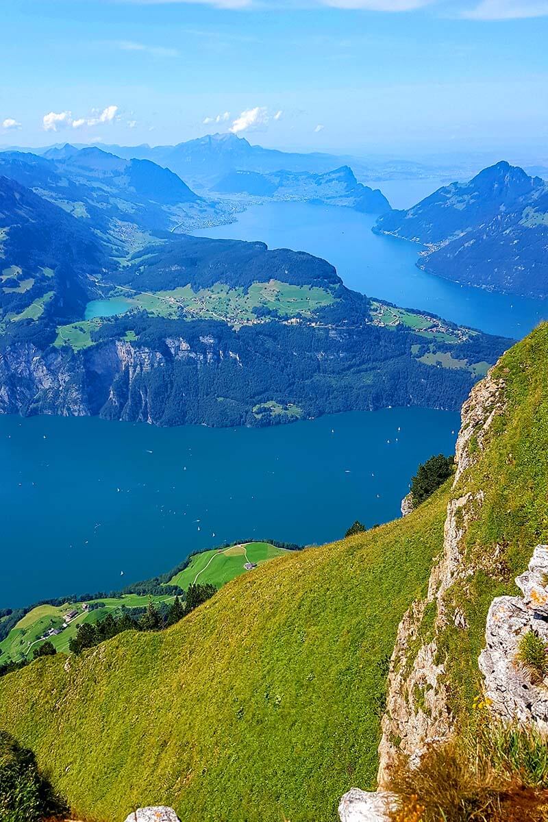 Swiss Half Fare Card - Lake Lucerne views from Fronalpstock