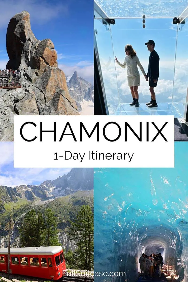 Chamonix day trip itinerary