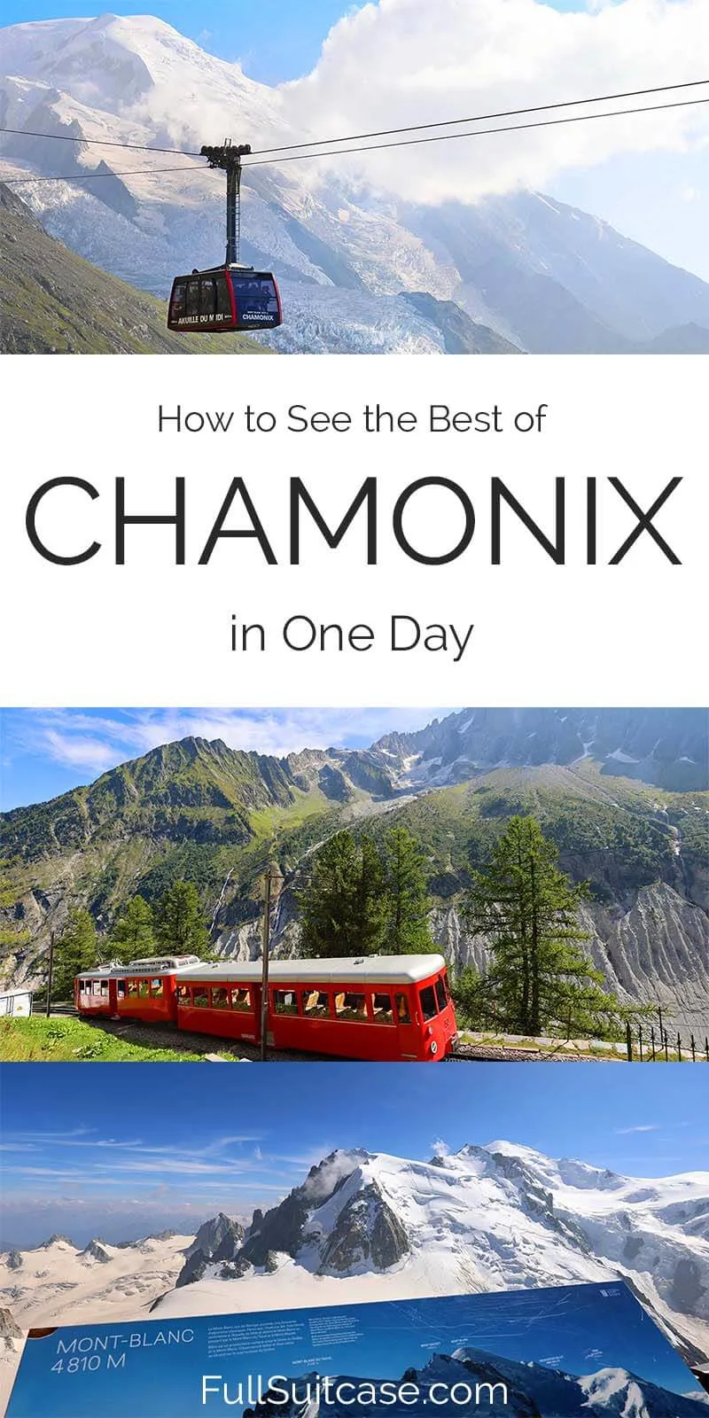 One day in Chamonix - best things to do and day trip itinerary